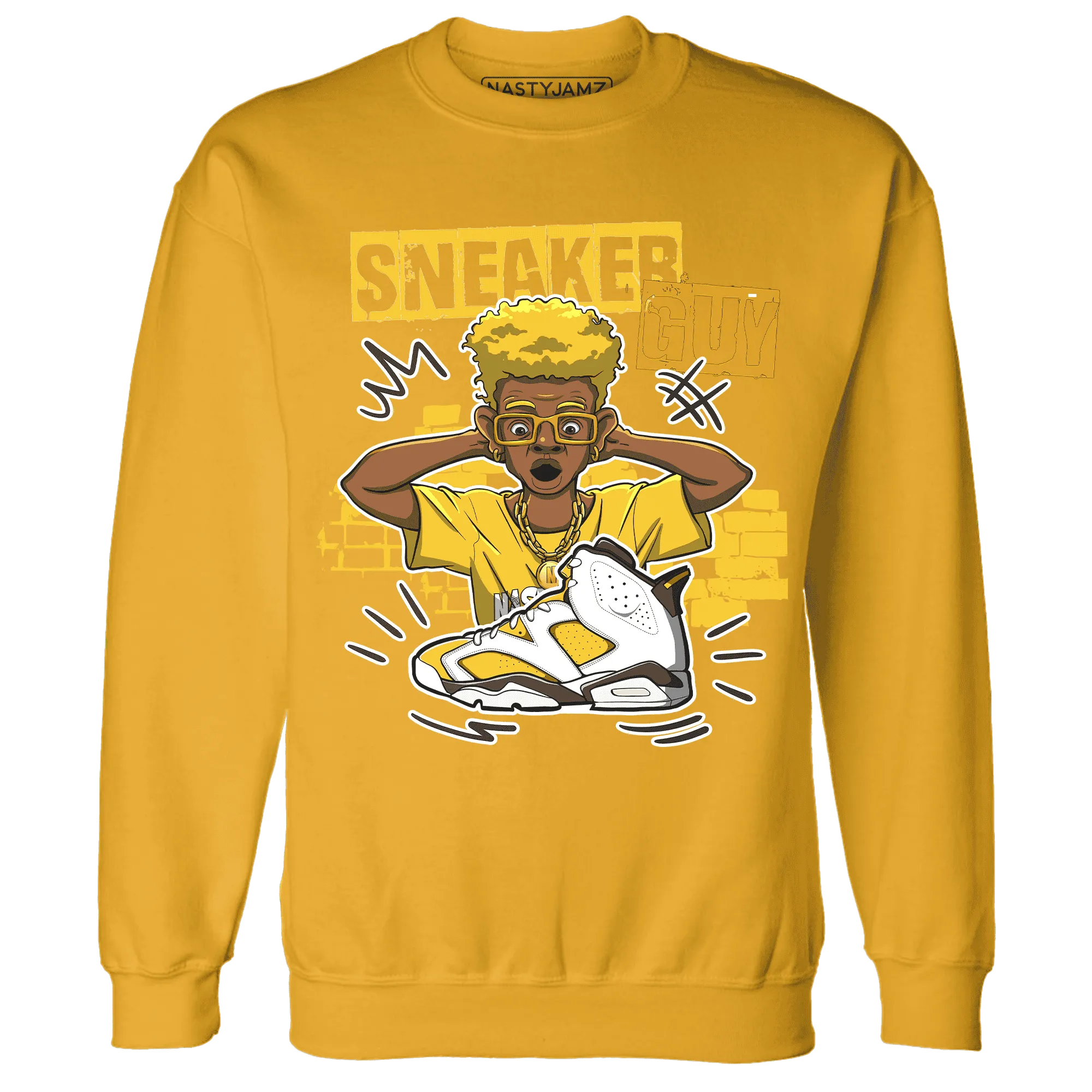 NastyJamz-Yellow-Ochre-6s-Sweatshirt-Match-Sneaker-Guy-Collector