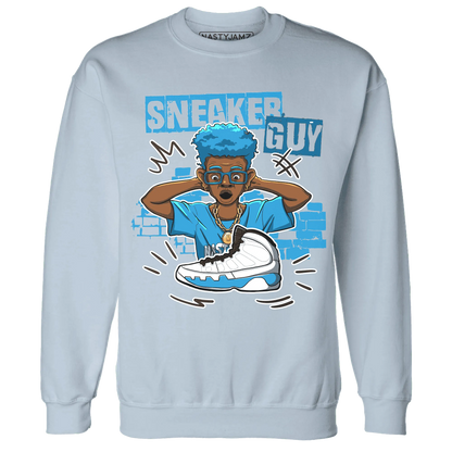 NastyJamz-Powder-Blue-9s-Sweatshirt-Match-Sneaker-Guy-Collector