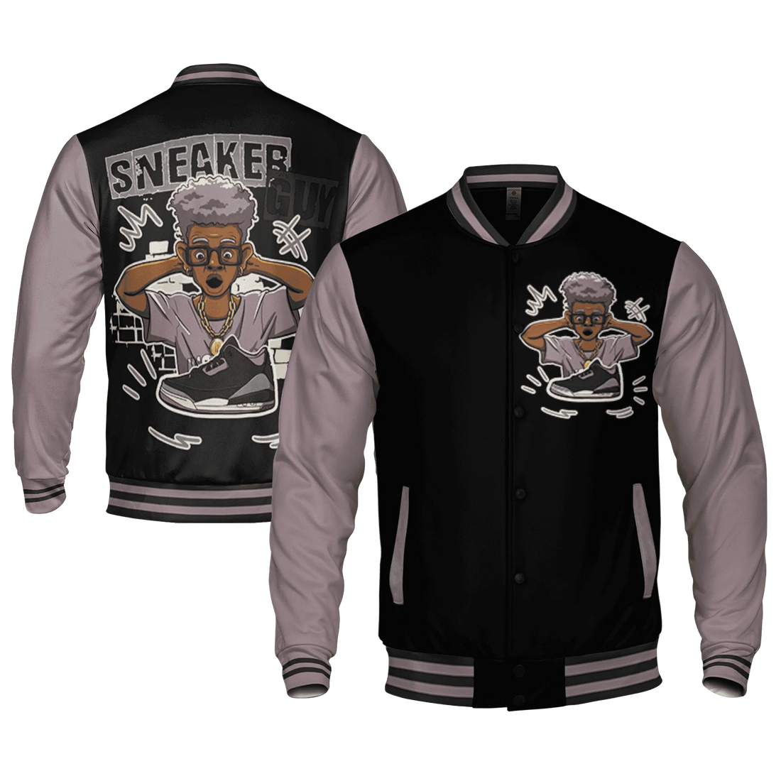 Black-Violet-Ore-3s-Varsity-Match-Sneaker-Guy-Collector-