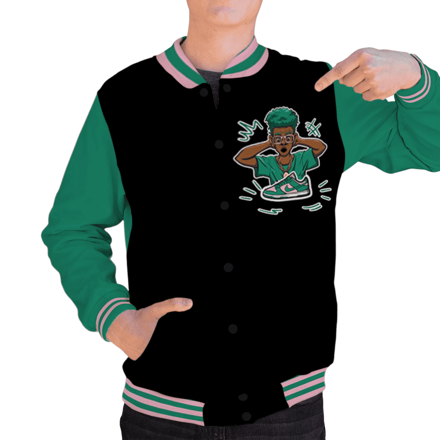 Dunk-Pink-Malachite-Medium-Soft-Low-Sail-Varsity-Match-Sneaker-Guy-Collector-