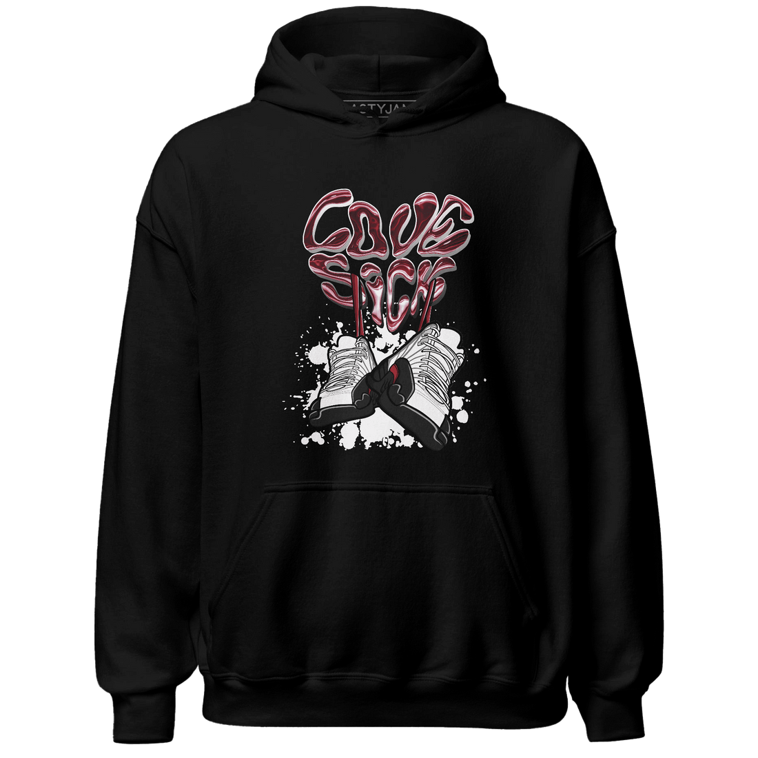 Retro Red Taxi 12s Hoodie Match Sneaker Love Sick - NastyJamz