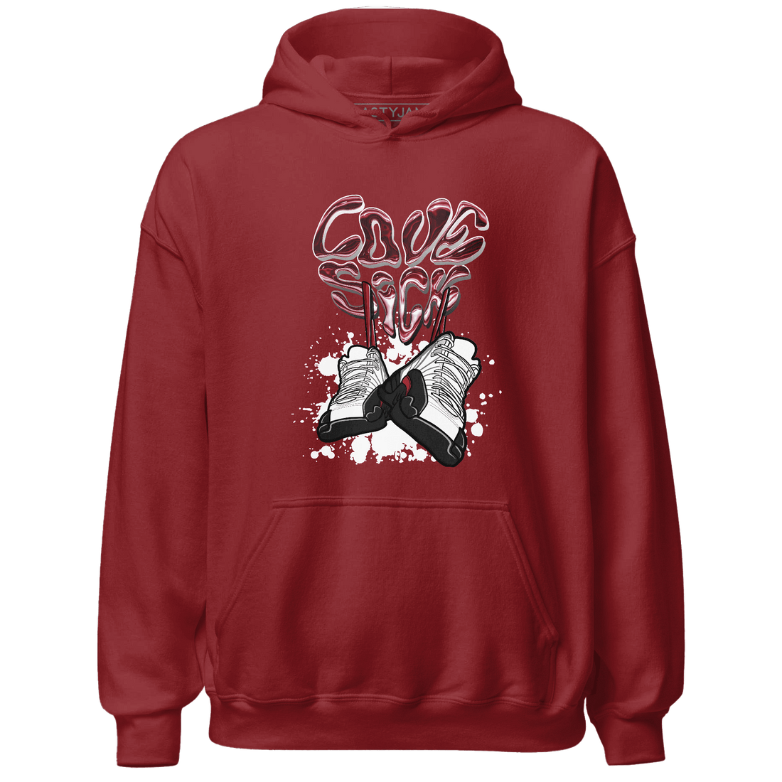 Retro Red Taxi 12s Hoodie Match Sneaker Love Sick - NastyJamz