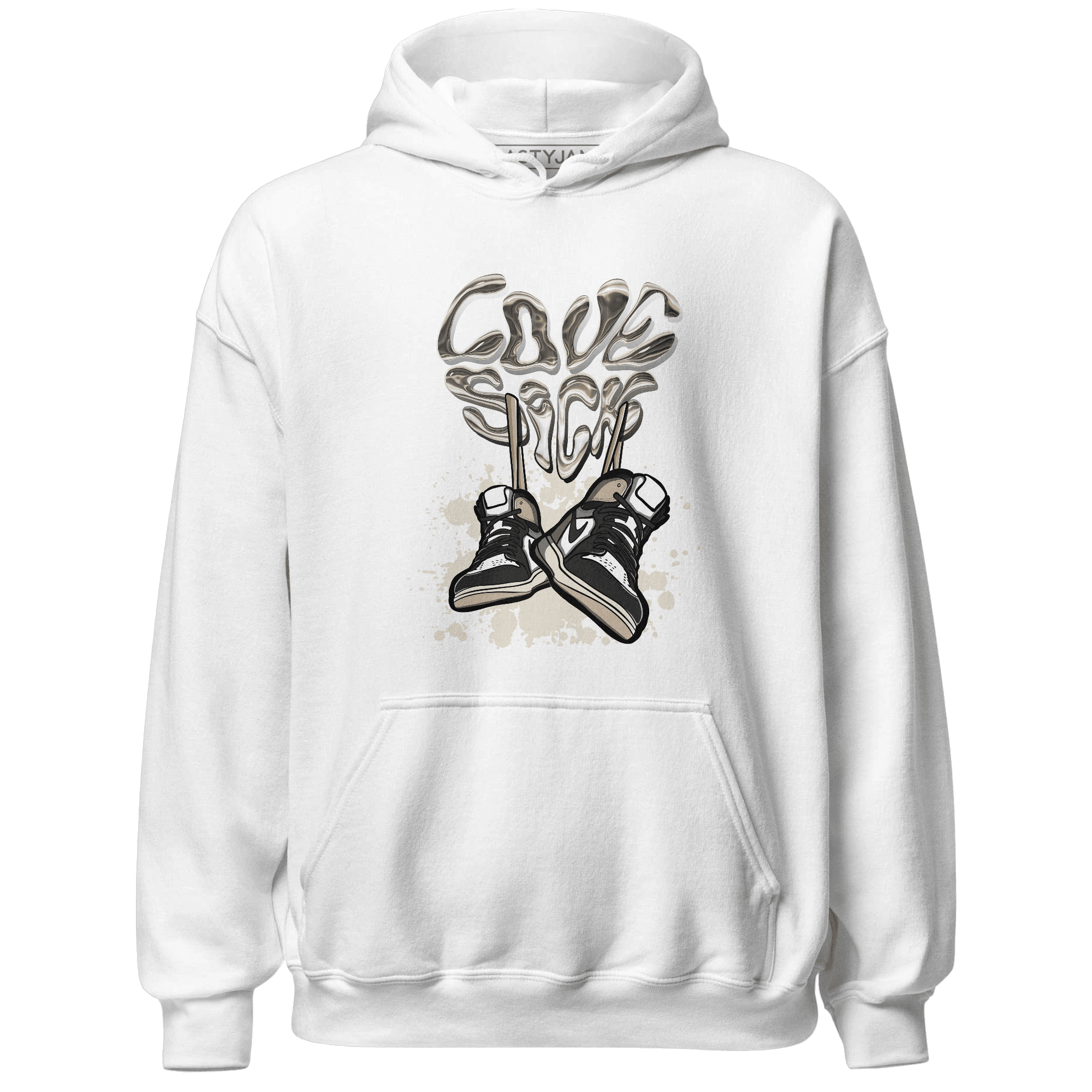 Latte 1s Hoodie Match Sneaker Love Sick - NastyJamz