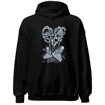Mid Diffused Blue Grey 1s Hoodie Match Sneaker Love Sick - NastyJamz