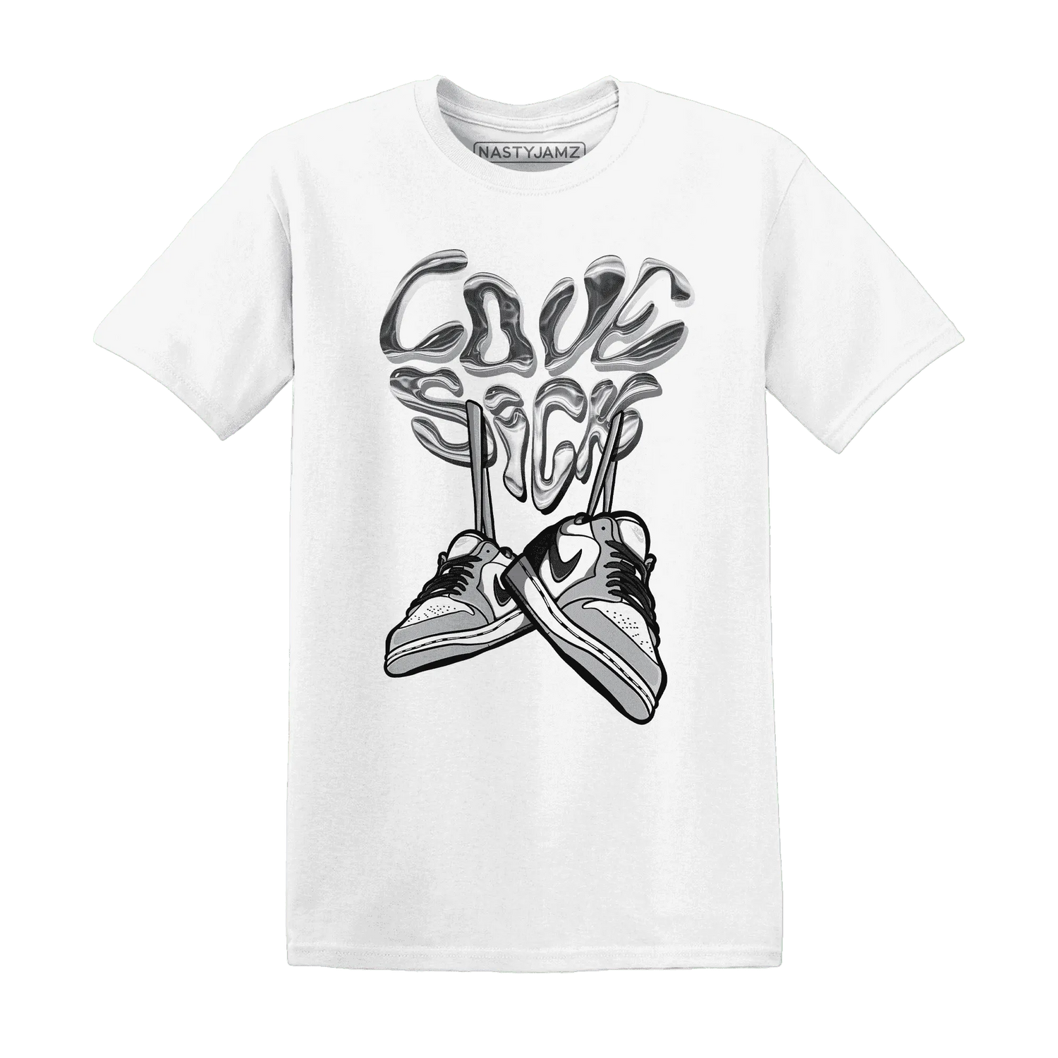 Wolf-Grey-1s-T-Shirt-Match-Sneaker-Love-Sick