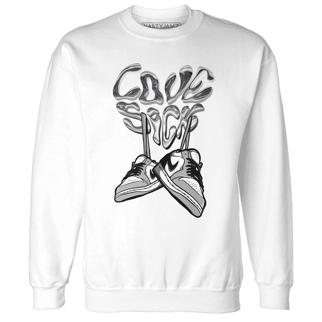 Wolf-Grey-1s-Sweatshirt-Match-Sneaker-Love-Sick