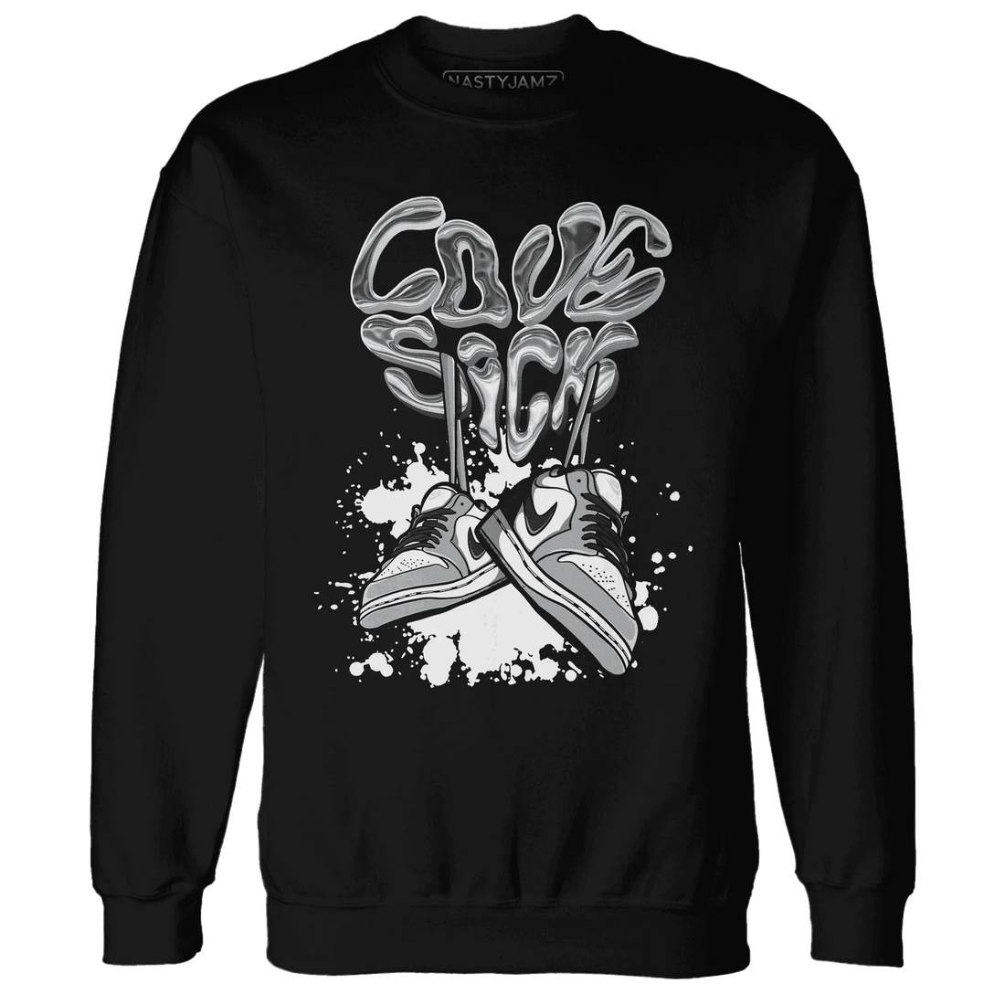 Wolf-Grey-1s-Sweatshirt-Match-Sneaker-Love-Sick