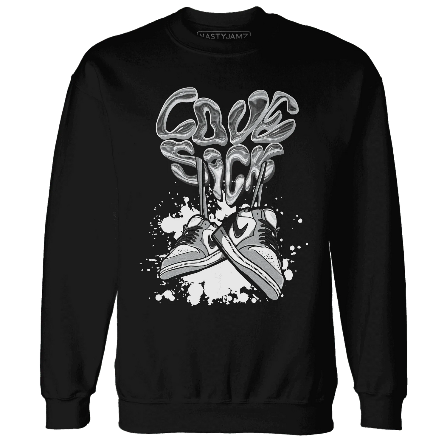 Wolf-Grey-1s-Sweatshirt-Match-Sneaker-Love-Sick