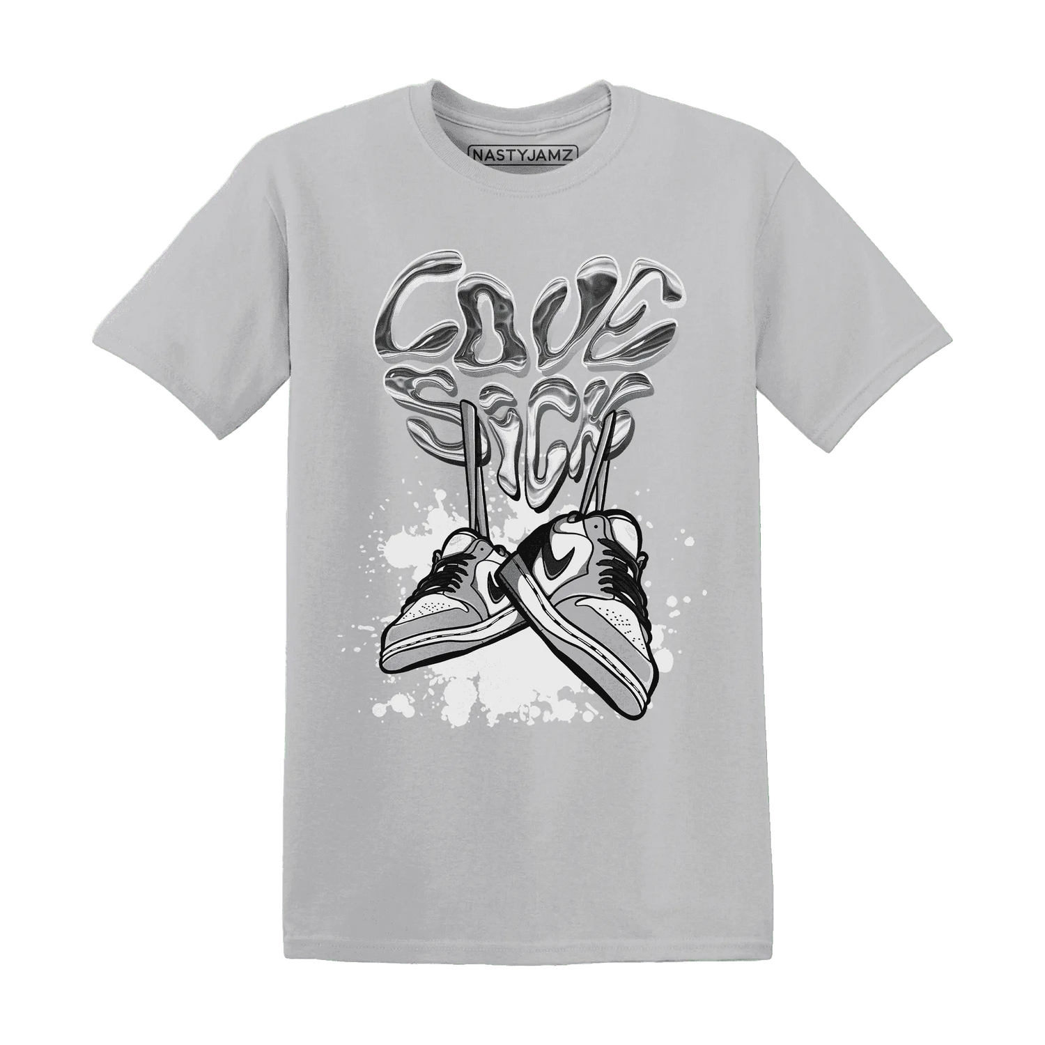 Wolf-Grey-1s-T-Shirt-Match-Sneaker-Love-Sick