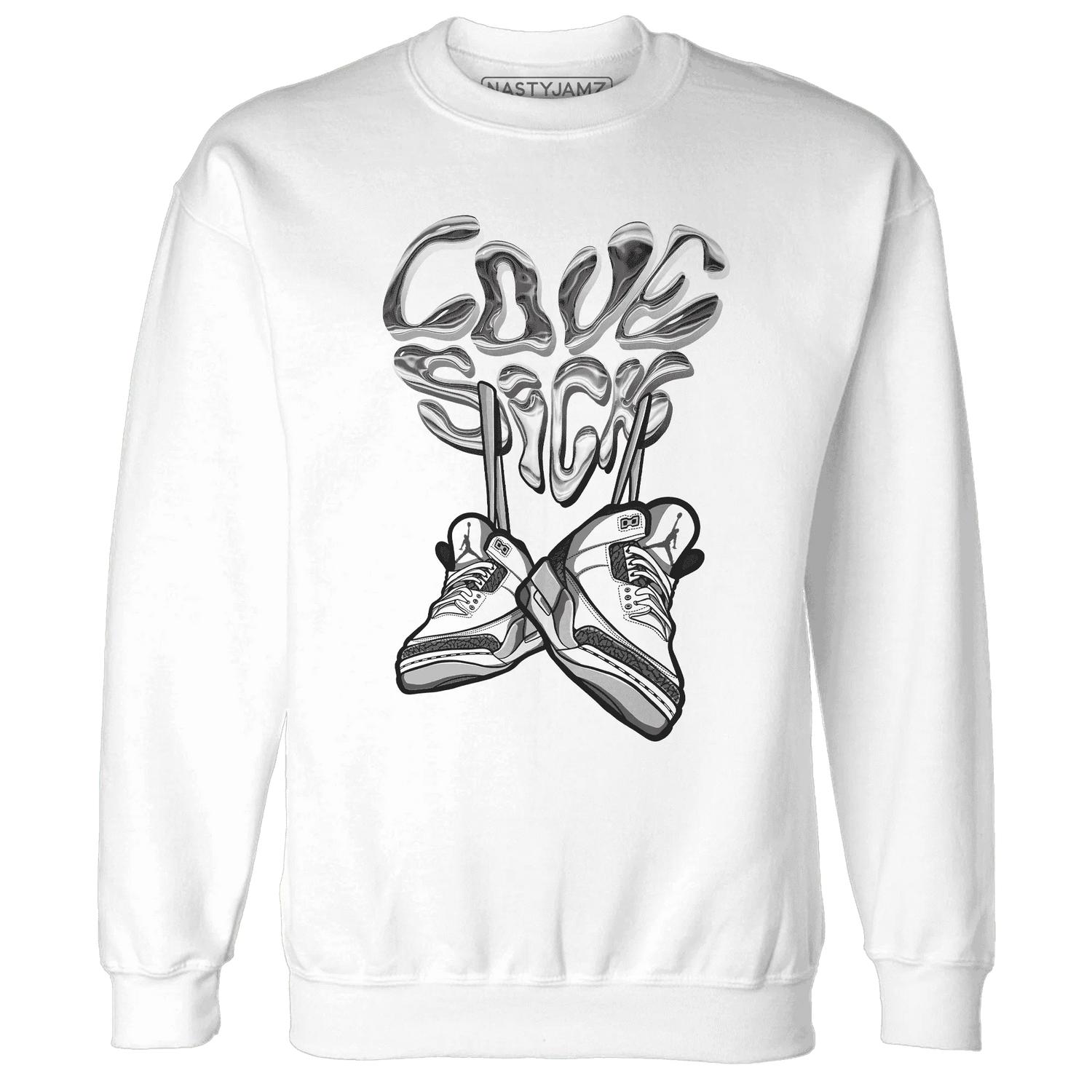 Cement-Grey-3s-Sweatshirt-Match-Sneaker-Love-Sick
