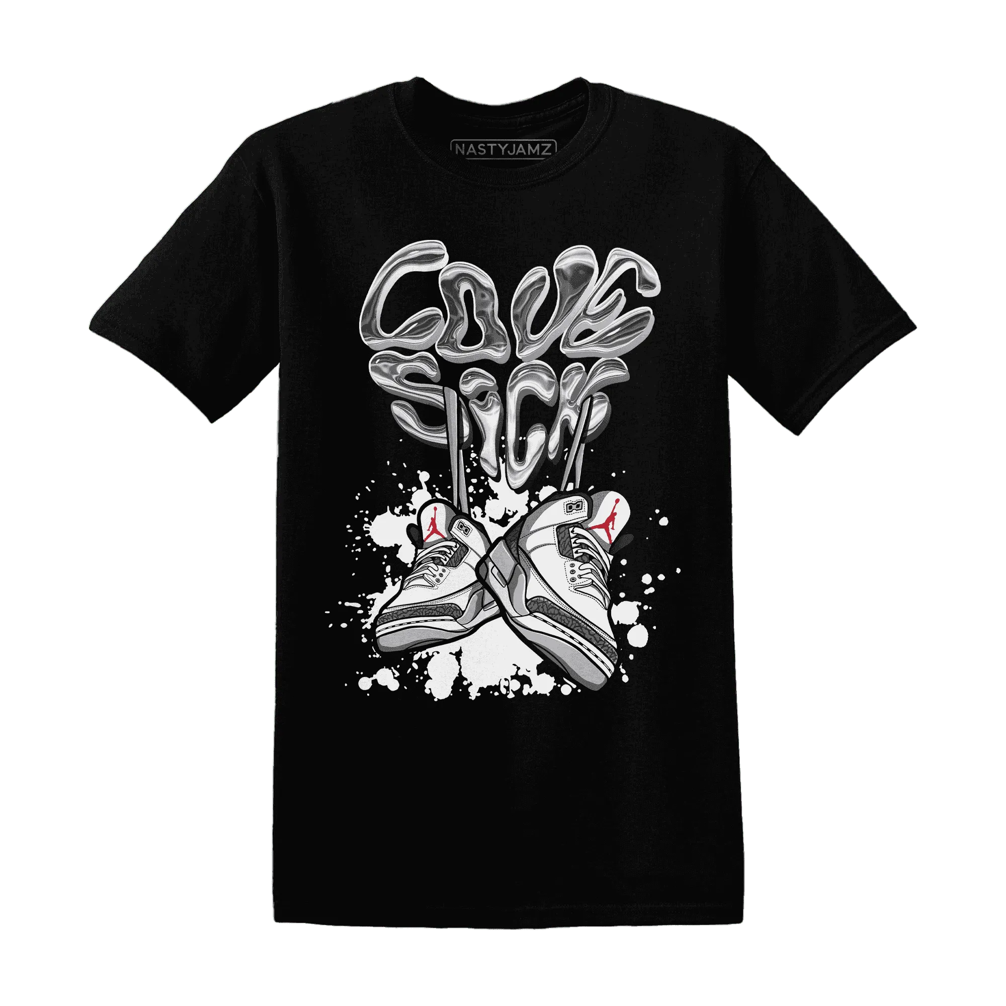 Cement-Grey-3s-T-Shirt-Match-Sneaker-Love-Sick