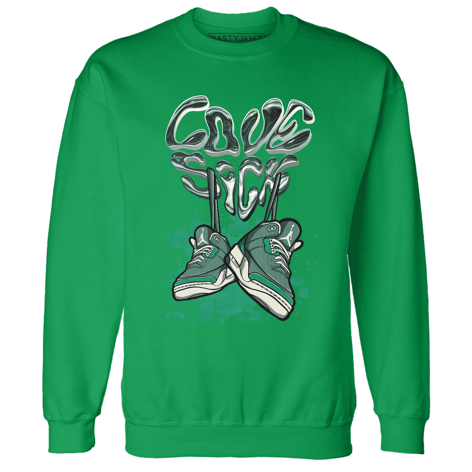 Nina CN Abney 3s Sweatshirt Match Sneaker Love Sick - NastyJamz