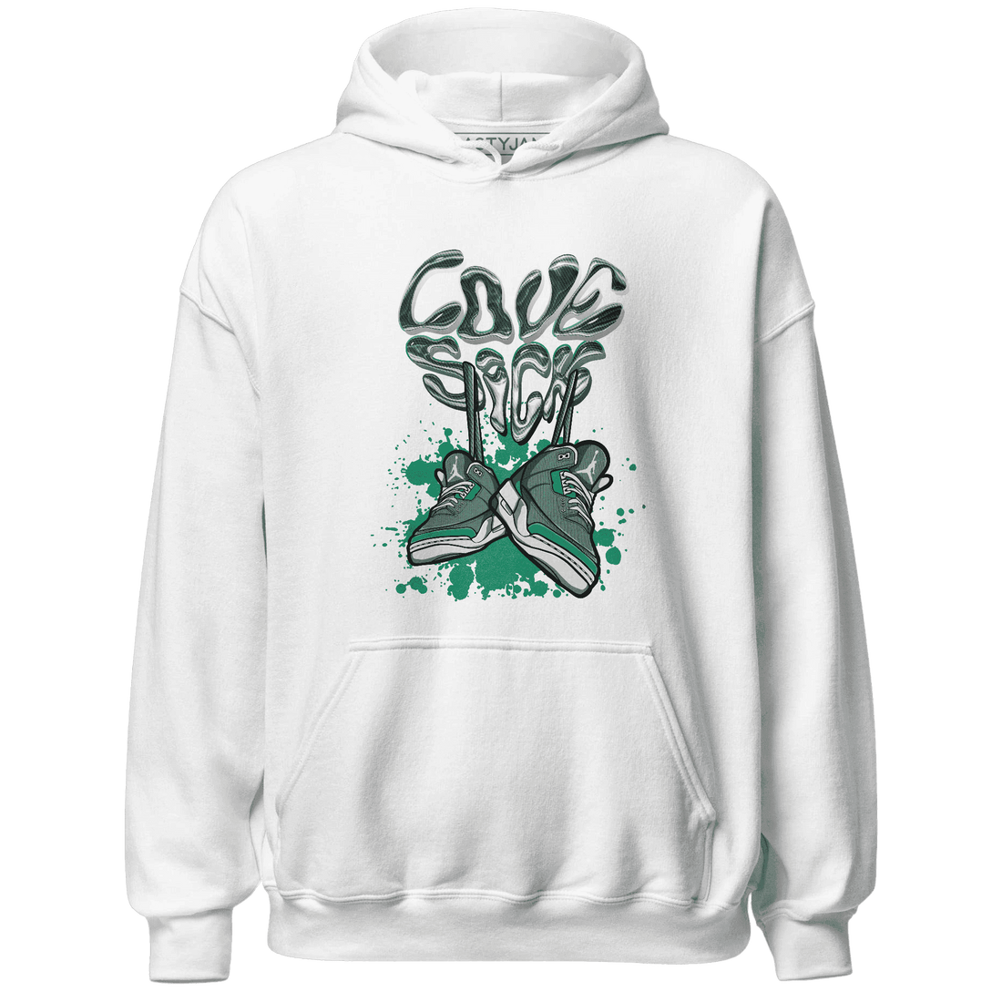 Nina CN Abney 3s Hoodie Match Sneaker Love Sick - NastyJamz