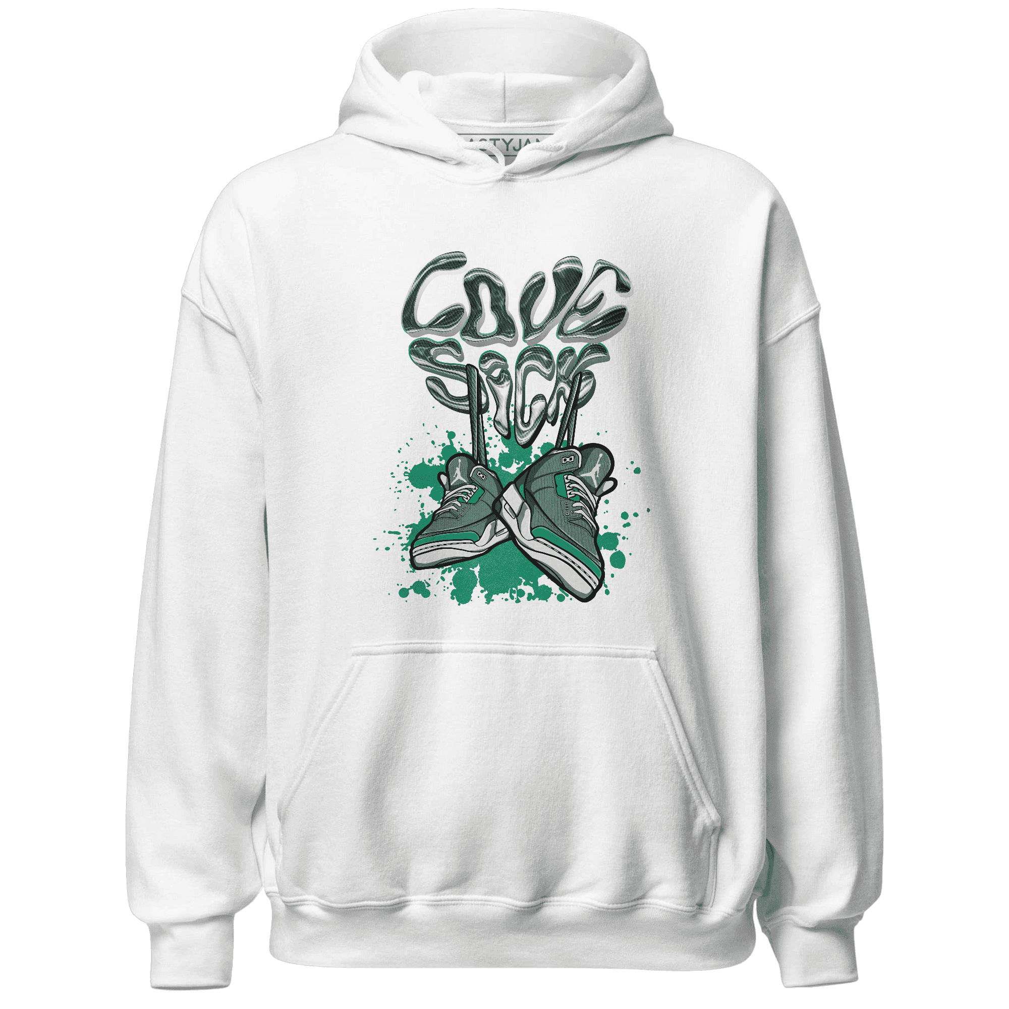 Nina CN Abney 3s Hoodie Match Sneaker Love Sick - NastyJamz