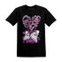 GS Hyper Violet 4s T Shirt Match Sneaker Love Sick - NastyJamz