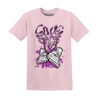 GS Hyper Violet 4s T Shirt Match Sneaker Love Sick - NastyJamz