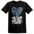 Industrial Blue 4s T Shirt Match Sneaker Love Sick - NastyJamz