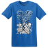 Industrial Blue 4s T Shirt Match Sneaker Love Sick - NastyJamz