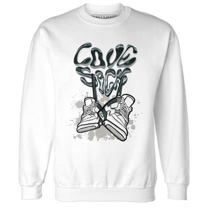 Oxidized Green 4s Sweatshirt Match Sneaker Love Sick - NastyJamz