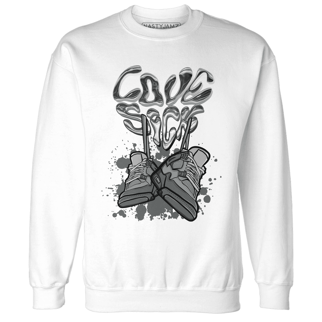 Paris Olympicsss 4s Sweatshirt Match Sneaker Love Sick - NastyJamz