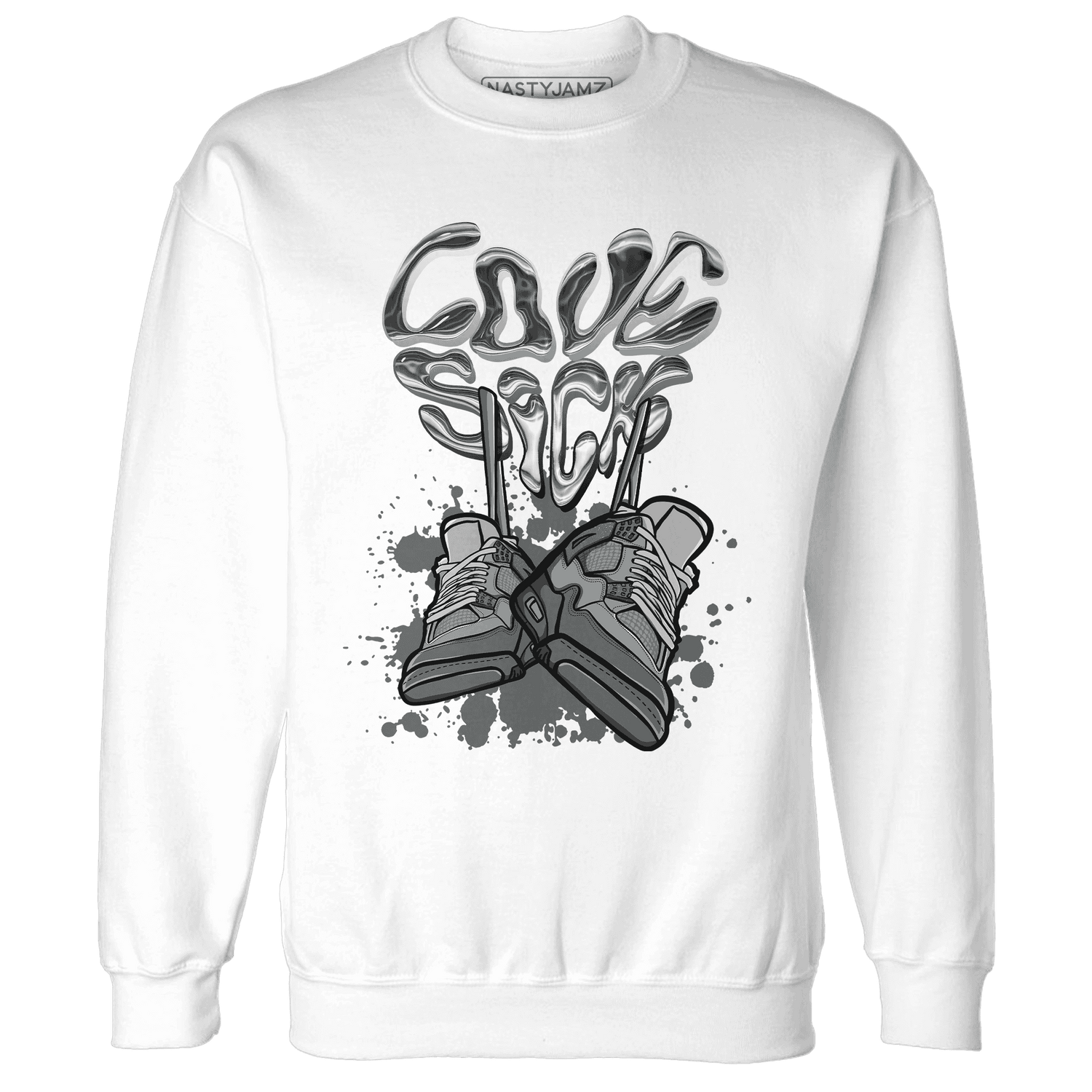 Paris Olympicsss 4s Sweatshirt Match Sneaker Love Sick - NastyJamz