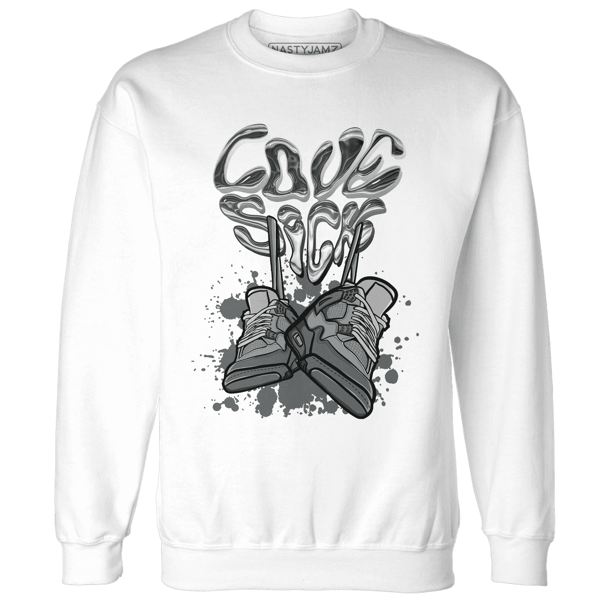 Paris Olympicsss 4s Sweatshirt Match Sneaker Love Sick - NastyJamz
