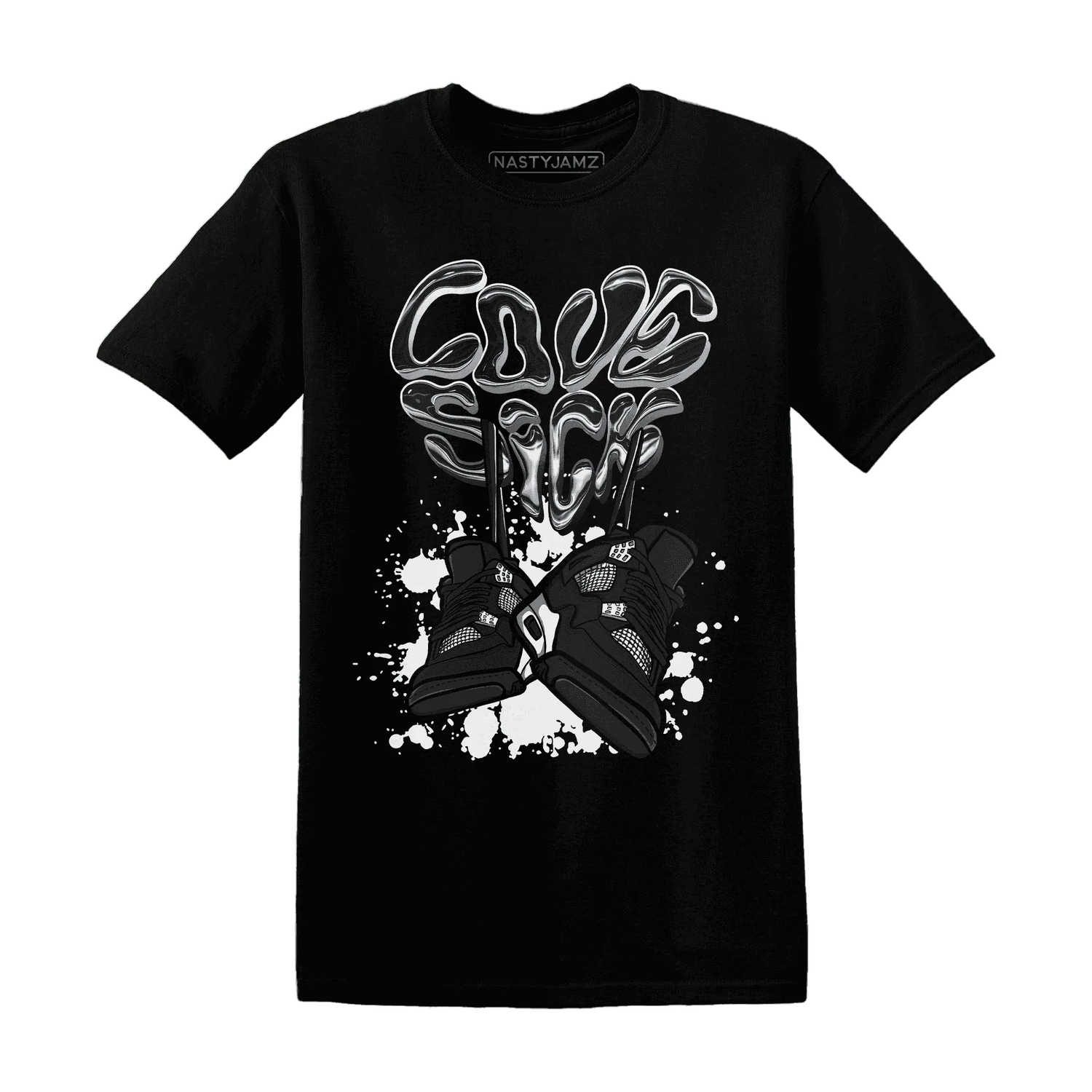White-Thunder-4s-T-Shirt-Match-Sneaker-Love-Sick
