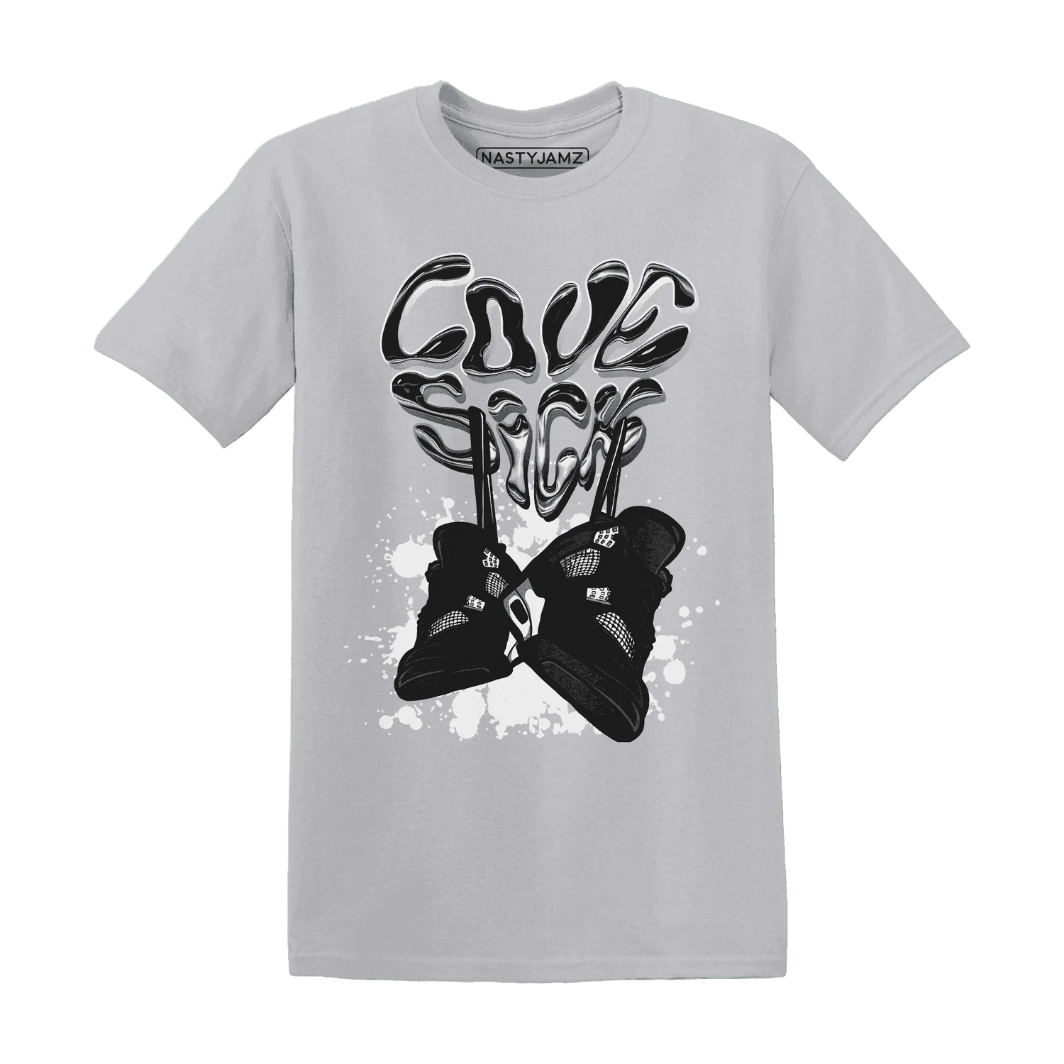 White-Thunder-4s-T-Shirt-Match-Sneaker-Love-Sick
