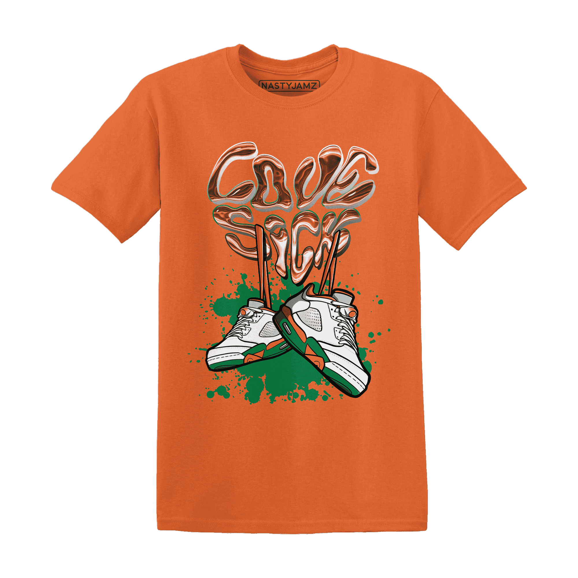 MAM Hurricanes 5s T Shirt Match Sneaker Love Sick - NastyJamz