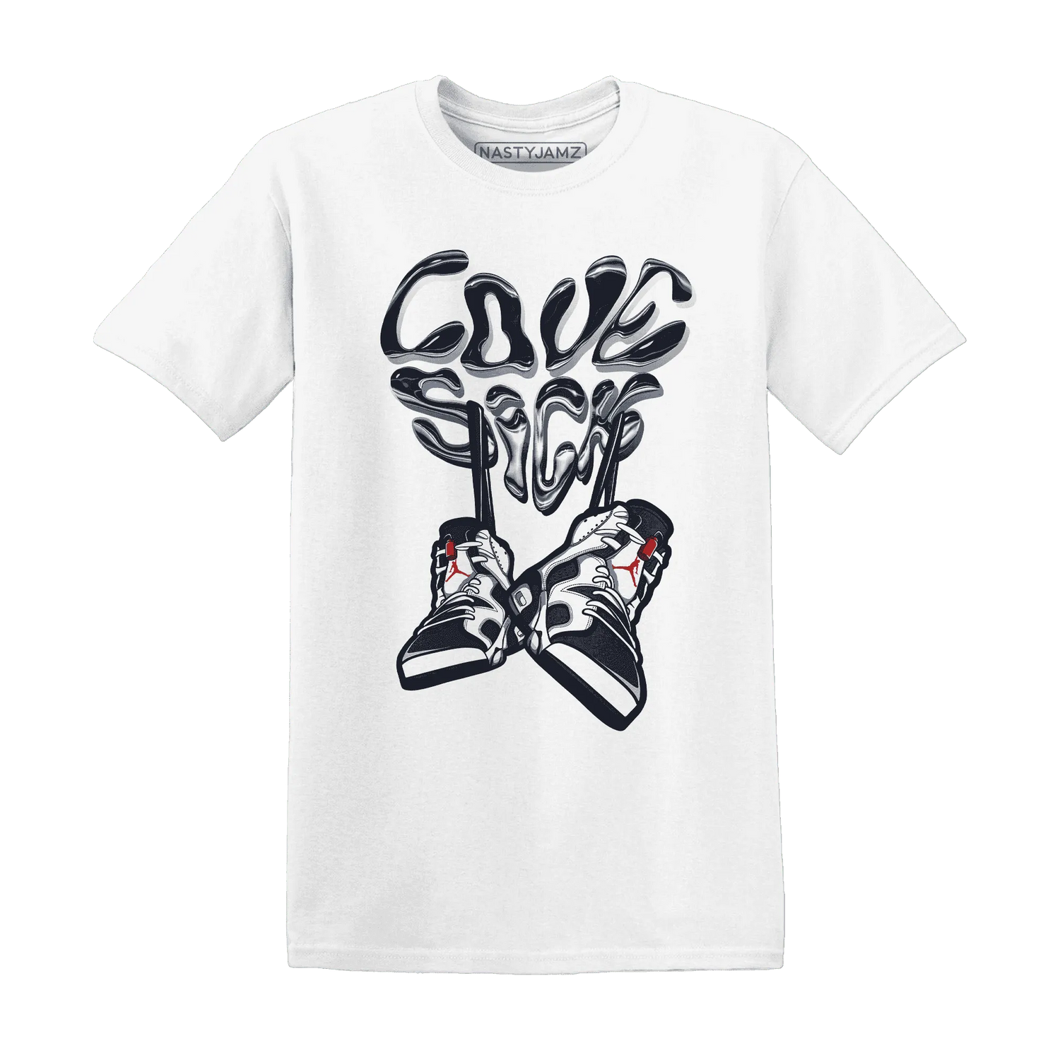 White-Navy-6s-T-Shirt-Match-Sneaker-Love-Sick