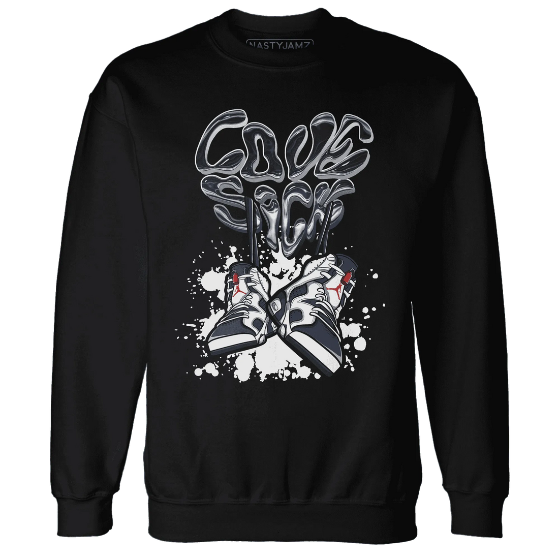 White-Navy-6s-Sweatshirt-Match-Sneaker-Love-Sick
