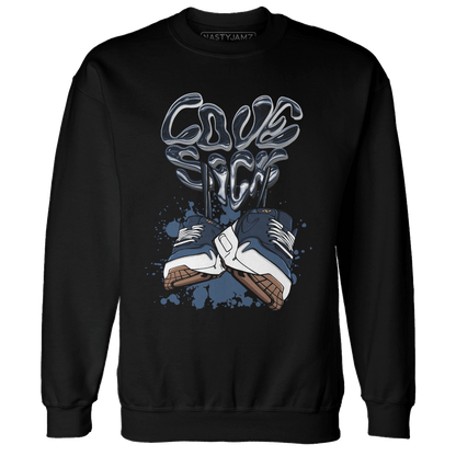 AM 1 86 Jackie Robinson Sweatshirt Match Sneaker Love Sick - NastyJamz