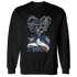 AM 1 86 Jackie Robinson Sweatshirt Match Sneaker Love Sick - NastyJamz