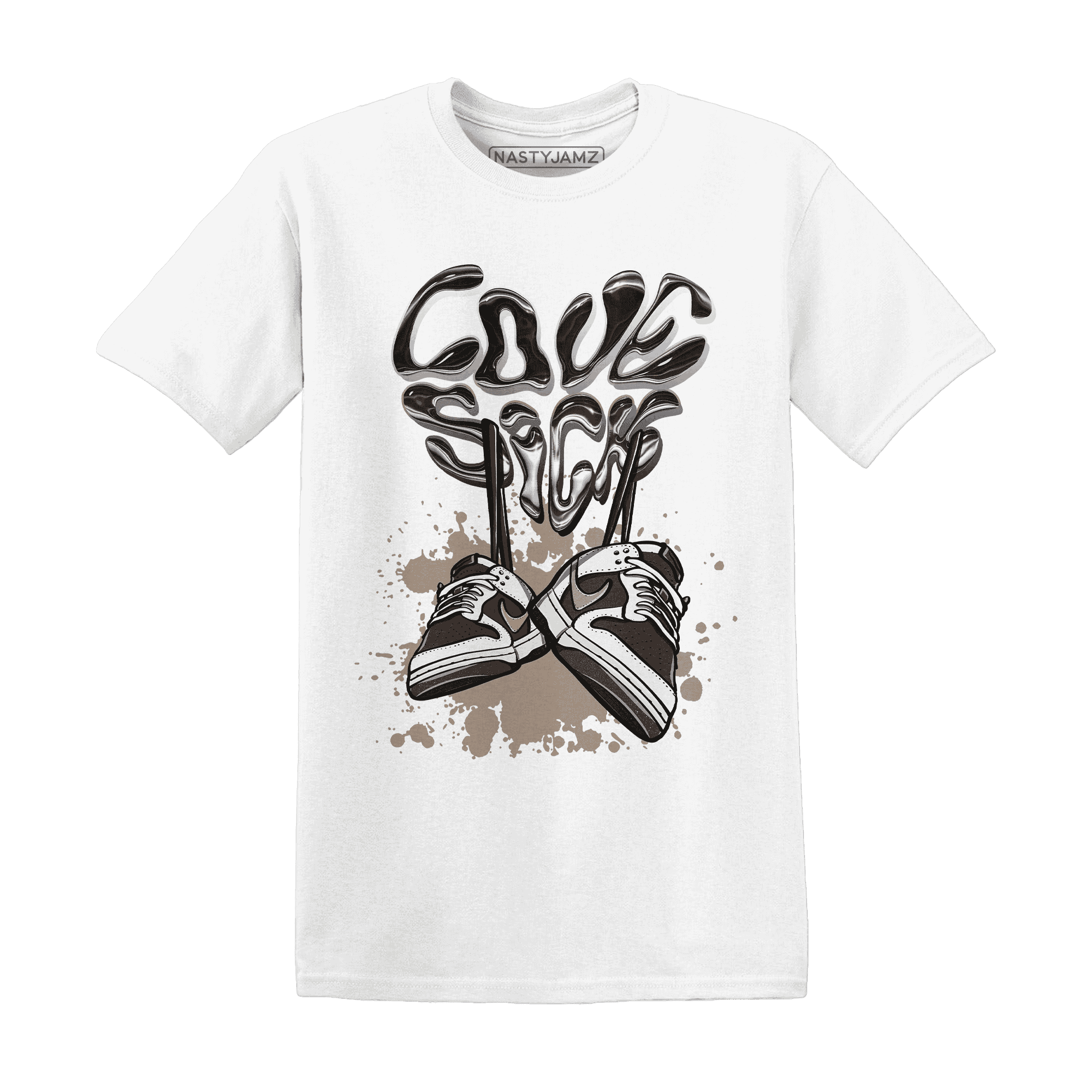 Dunk Low Baroque Brown T Shirt Match Sneaker Love Sick - NastyJamz