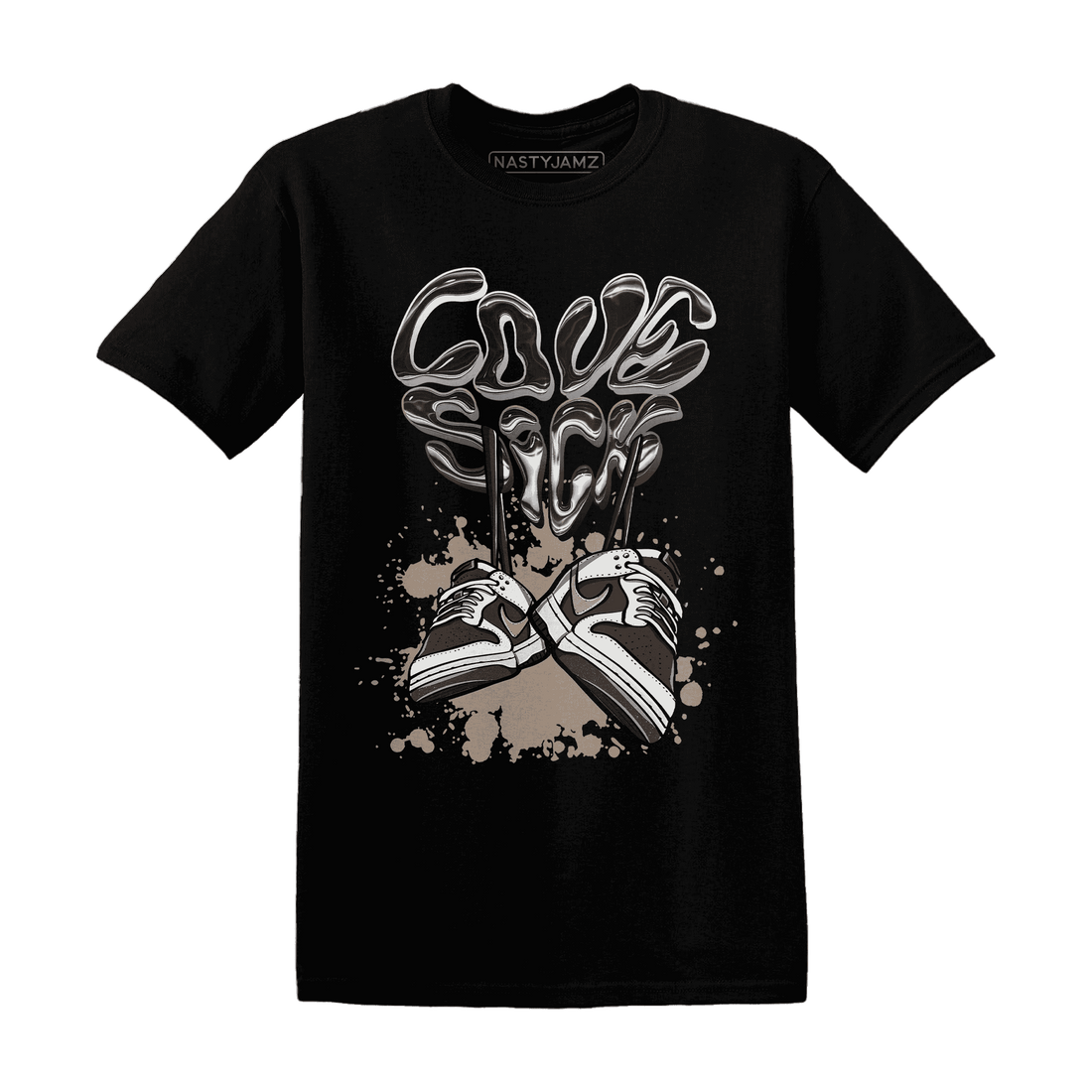 Dunk Low Baroque Brown T Shirt Match Sneaker Love Sick - NastyJamz