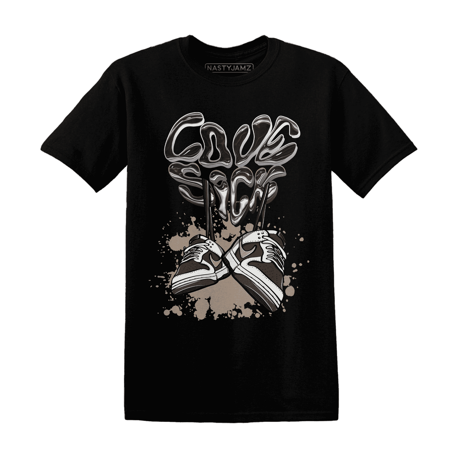 Dunk Low Baroque Brown T Shirt Match Sneaker Love Sick - NastyJamz