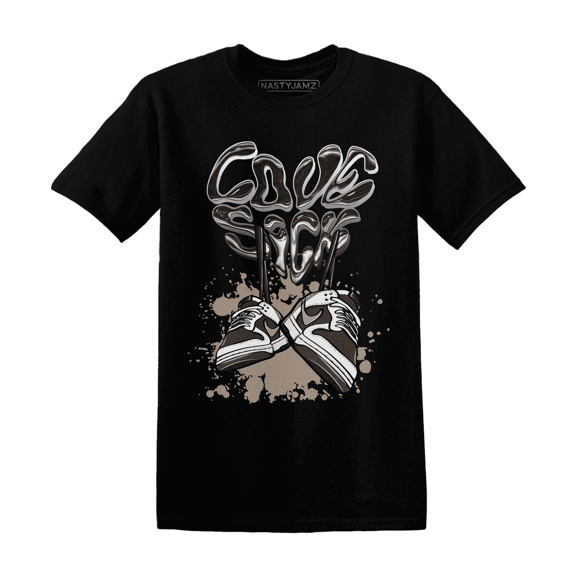 Dunk Low Baroque Brown T Shirt Match Sneaker Love Sick - NastyJamz