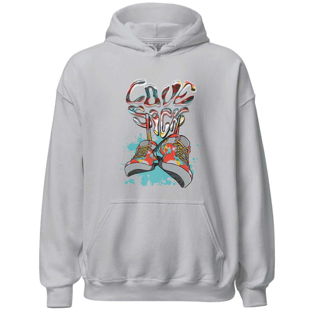 KB 8 Protro Venice Beach Hoodie Match Sneaker Love Sick - NastyJamz