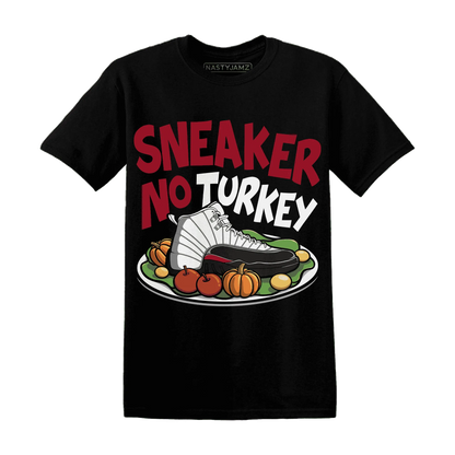 Retro-Red-Taxi-12s-NastyJamz-T-Shirt-Match-Sneaker-No-Turkey