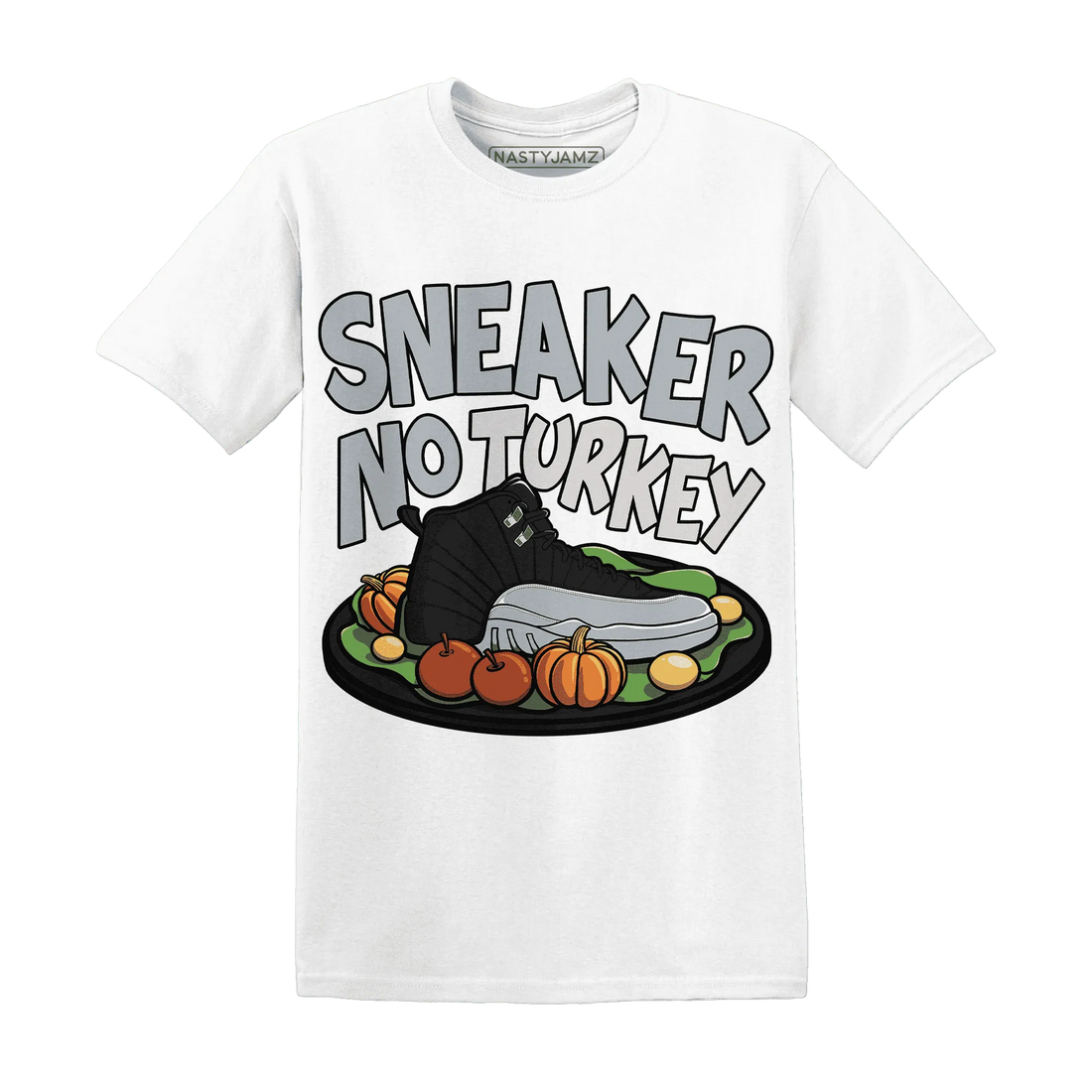 Wolf-Grey-12s-NastyJamz-T-Shirt-Match-Sneaker-No-Turkey