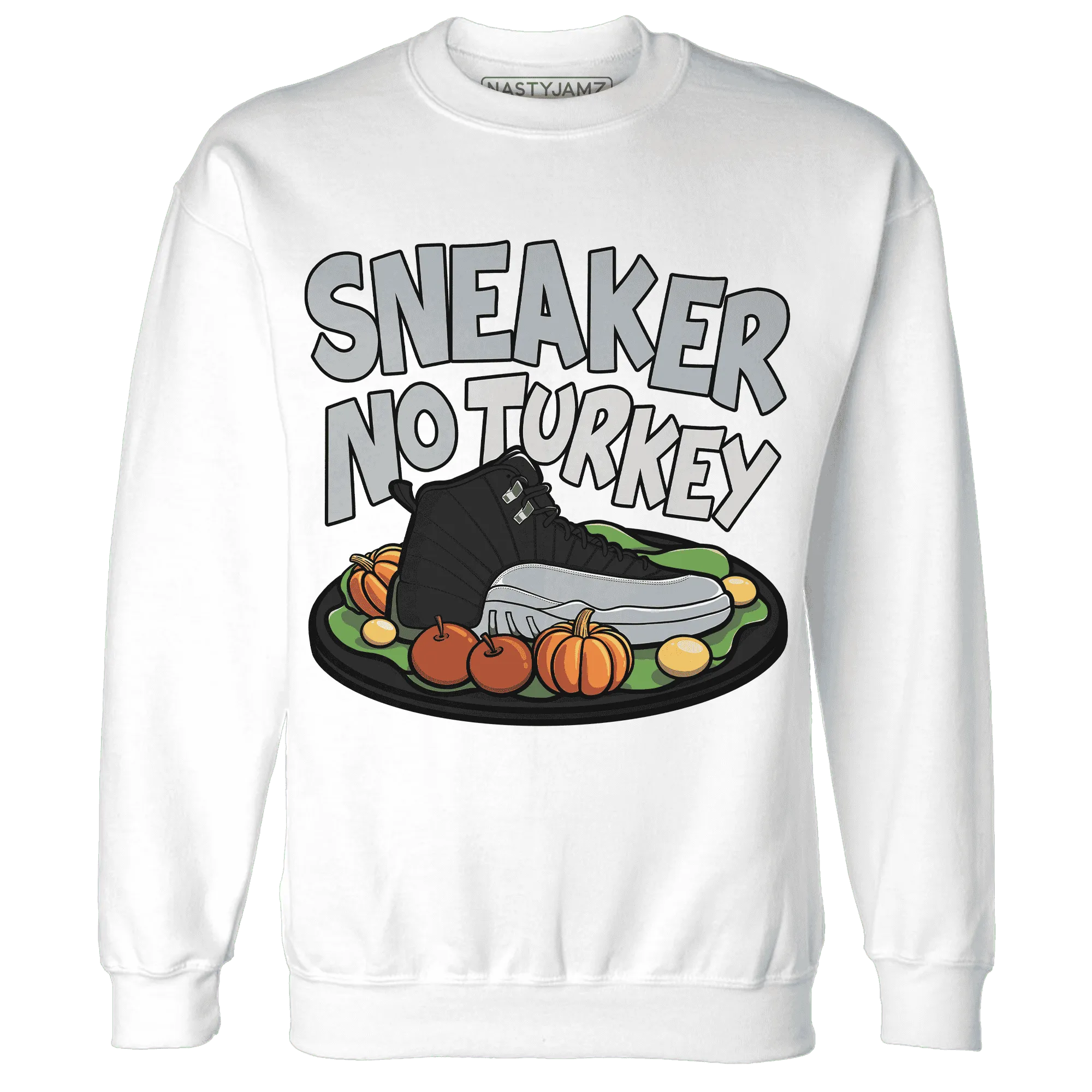 Wolf-Grey-12s-NastyJamz-Sweatshirt-Match-Sneaker-No-Turkey