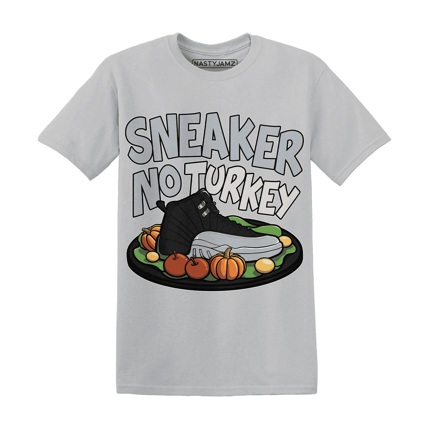 Wolf-Grey-12s-NastyJamz-T-Shirt-Match-Sneaker-No-Turkey