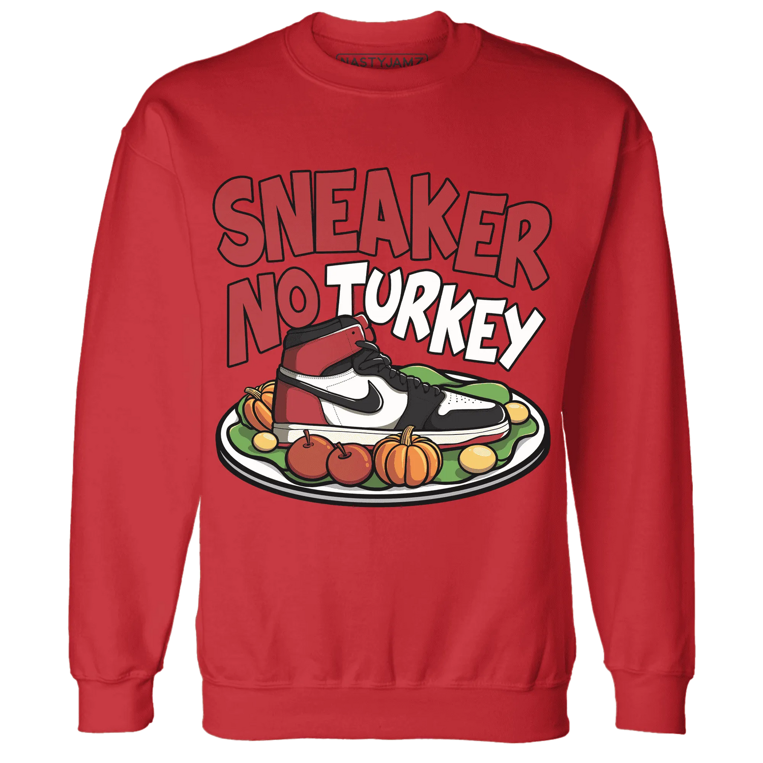 Black-Toe-Reimagined-Red-White-1s-NastyJamz-Sweatshirt-Match-Sneaker-No-Turkey