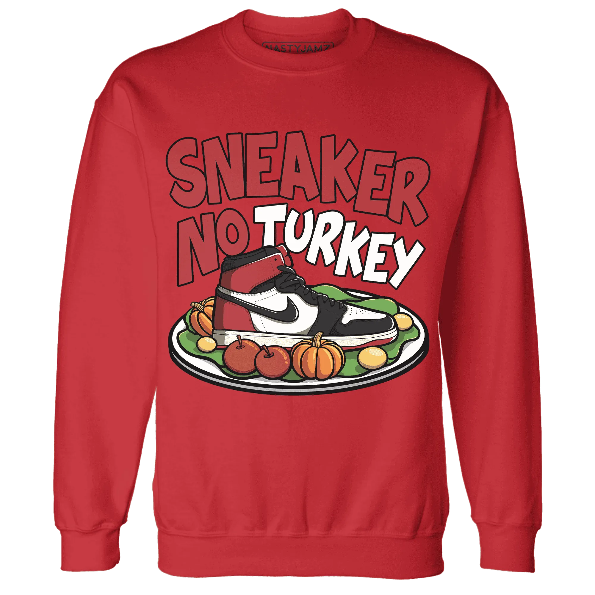 Black-Toe-Reimagined-Red-White-1s-NastyJamz-Sweatshirt-Match-Sneaker-No-Turkey