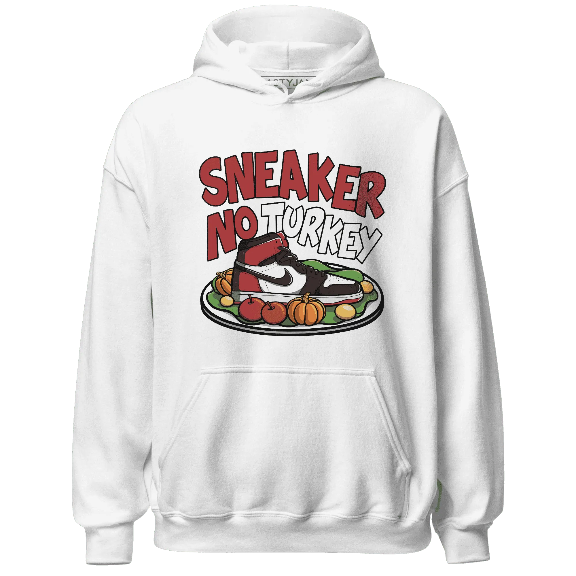 Black-Toe-Reimagined-Red-White-1s-NastyJamz-Hoodie-Match-Sneaker-No-Turkey