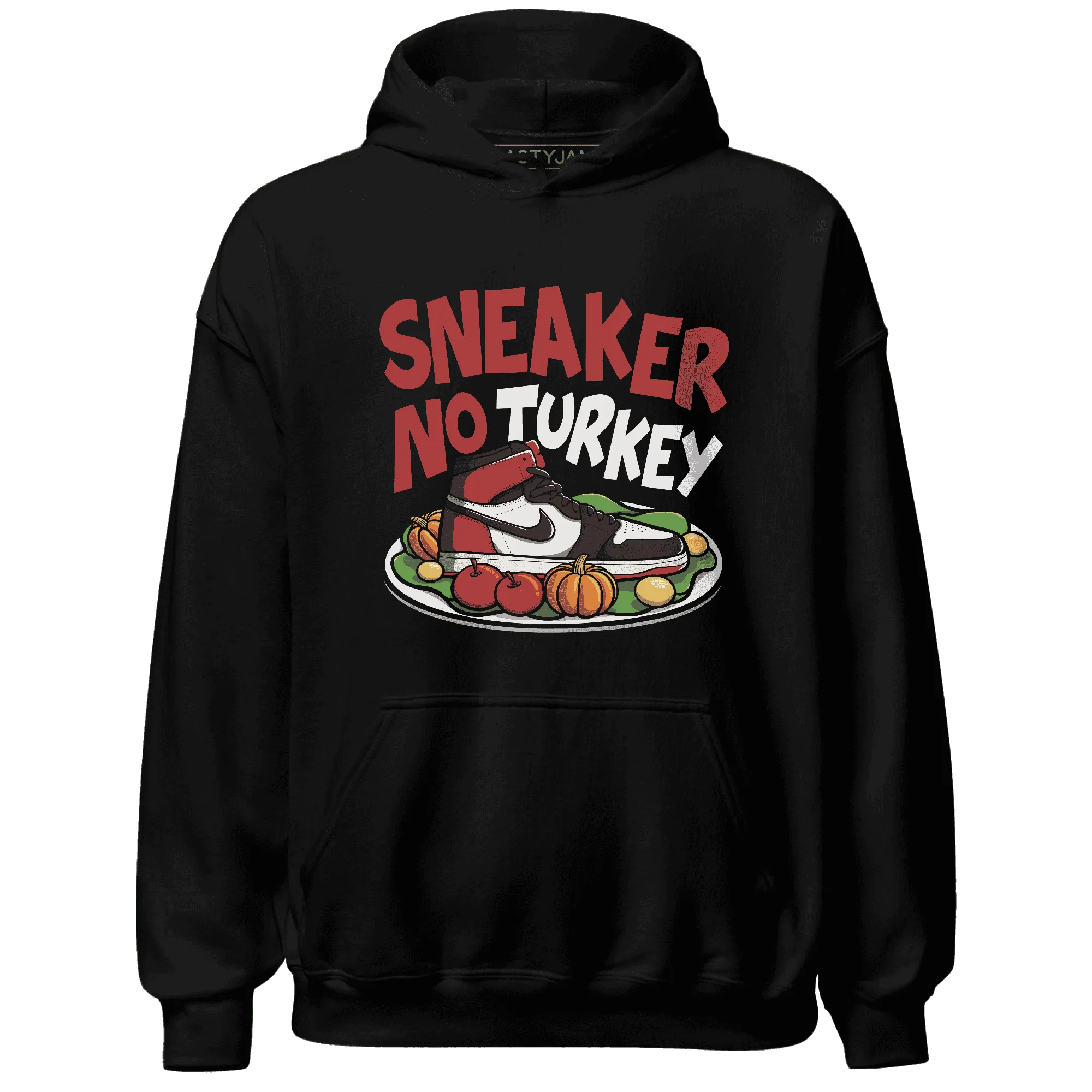 Black-Toe-Reimagined-Red-White-1s-NastyJamz-Hoodie-Match-Sneaker-No-Turkey