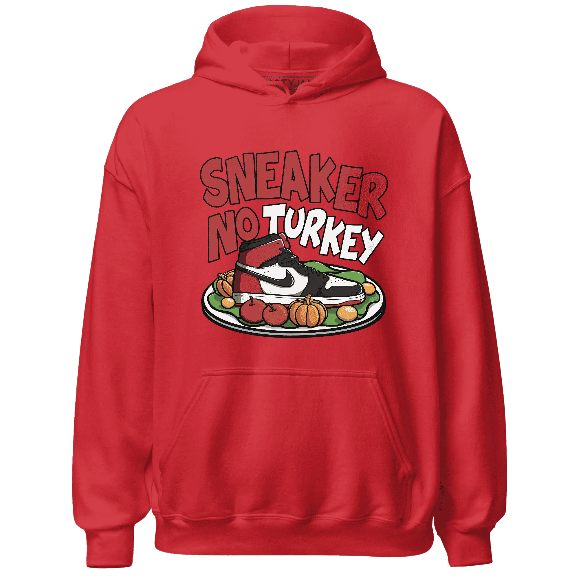 Black-Toe-Reimagined-Red-White-1s-NastyJamz-Hoodie-Match-Sneaker-No-Turkey
