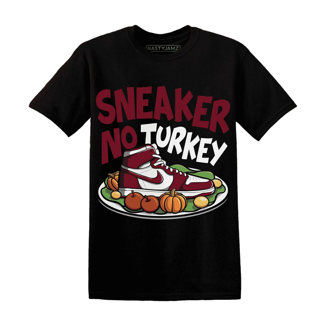 High-White-Team-Red-1s-NastyJamz-T-Shirt-Match-Sneaker-No-Turkey