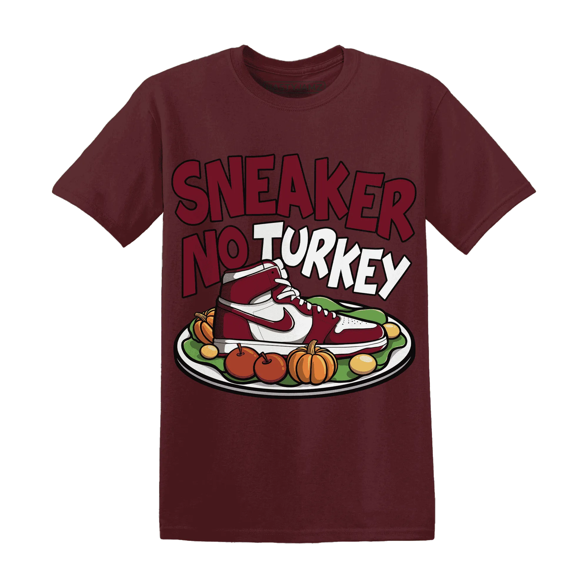 High-White-Team-Red-1s-NastyJamz-T-Shirt-Match-Sneaker-No-Turkey
