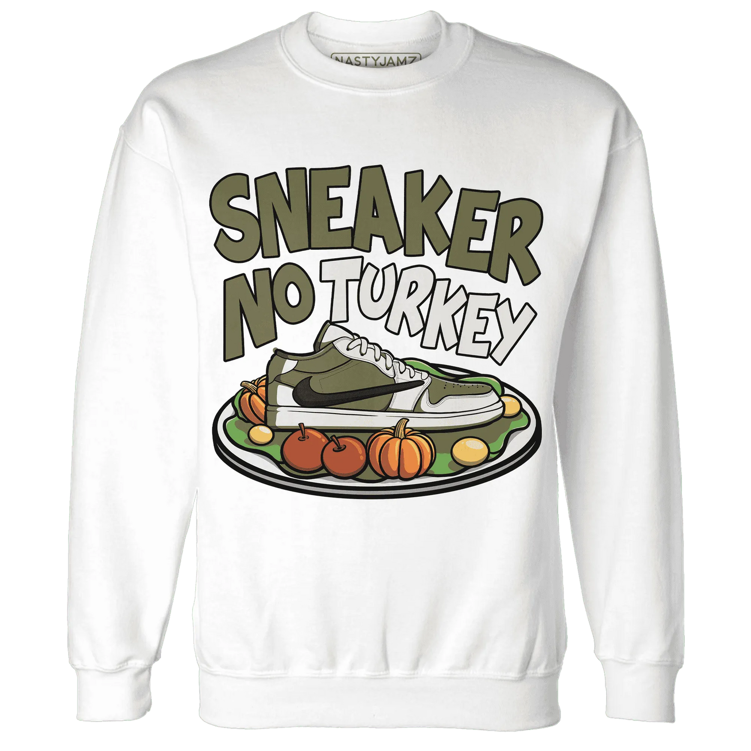Medium-Olive-1s-NastyJamz-Sweatshirt-Match-Sneaker-No-Turkey